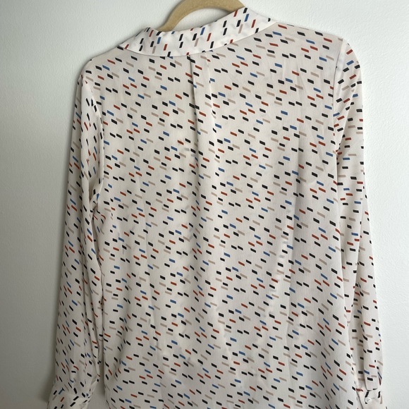 ALL IN FAVOR multi colored button down top - Picture 3 of 4